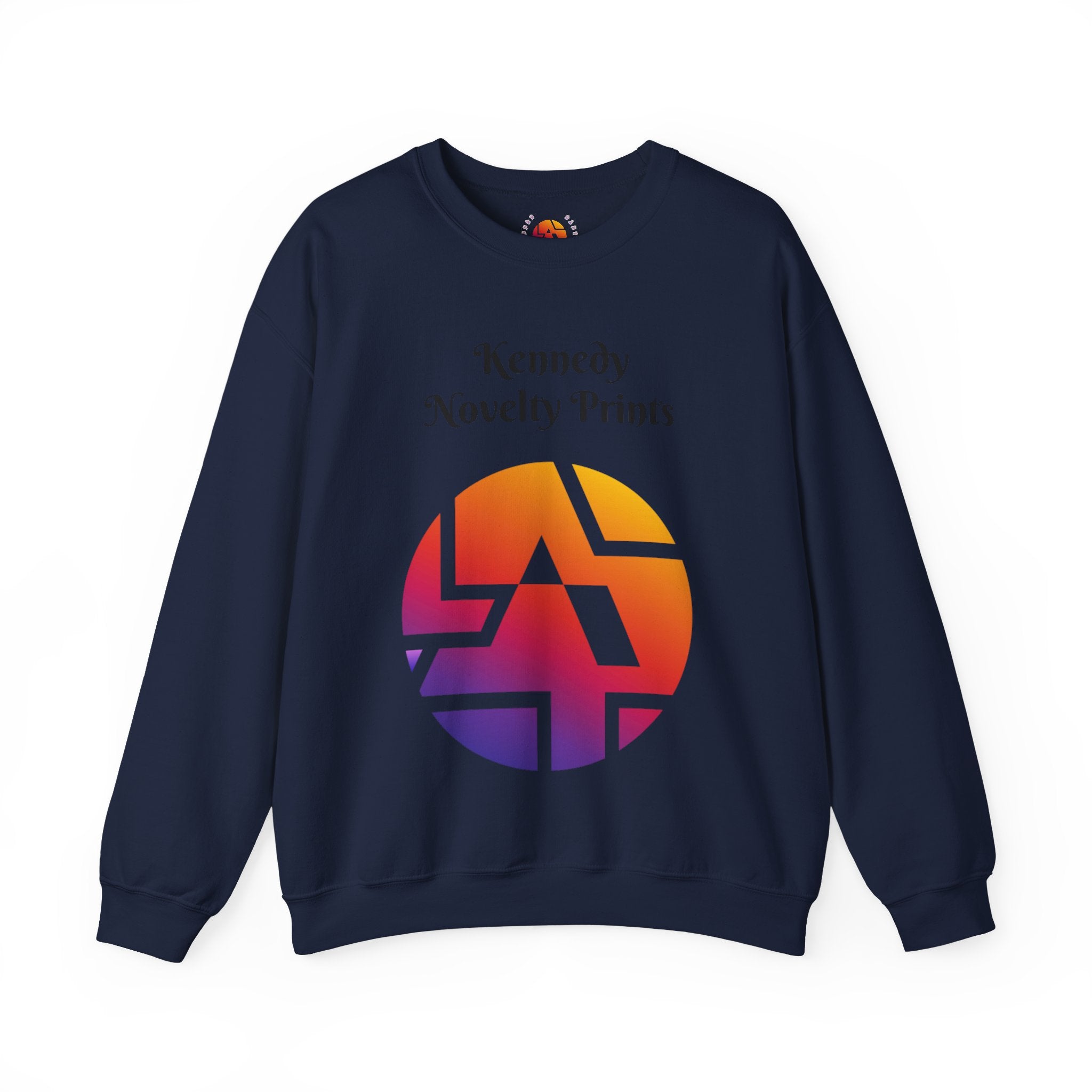 Kennedy Novelty Prints Logo Crewneck Sweatshirt- Size SM- L