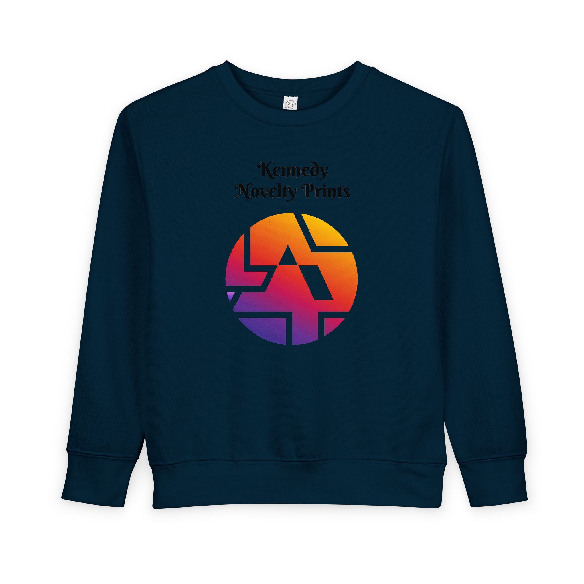 Retro Gradient Logo Toddler Sweatshirt — Kennedy Novelty Prints