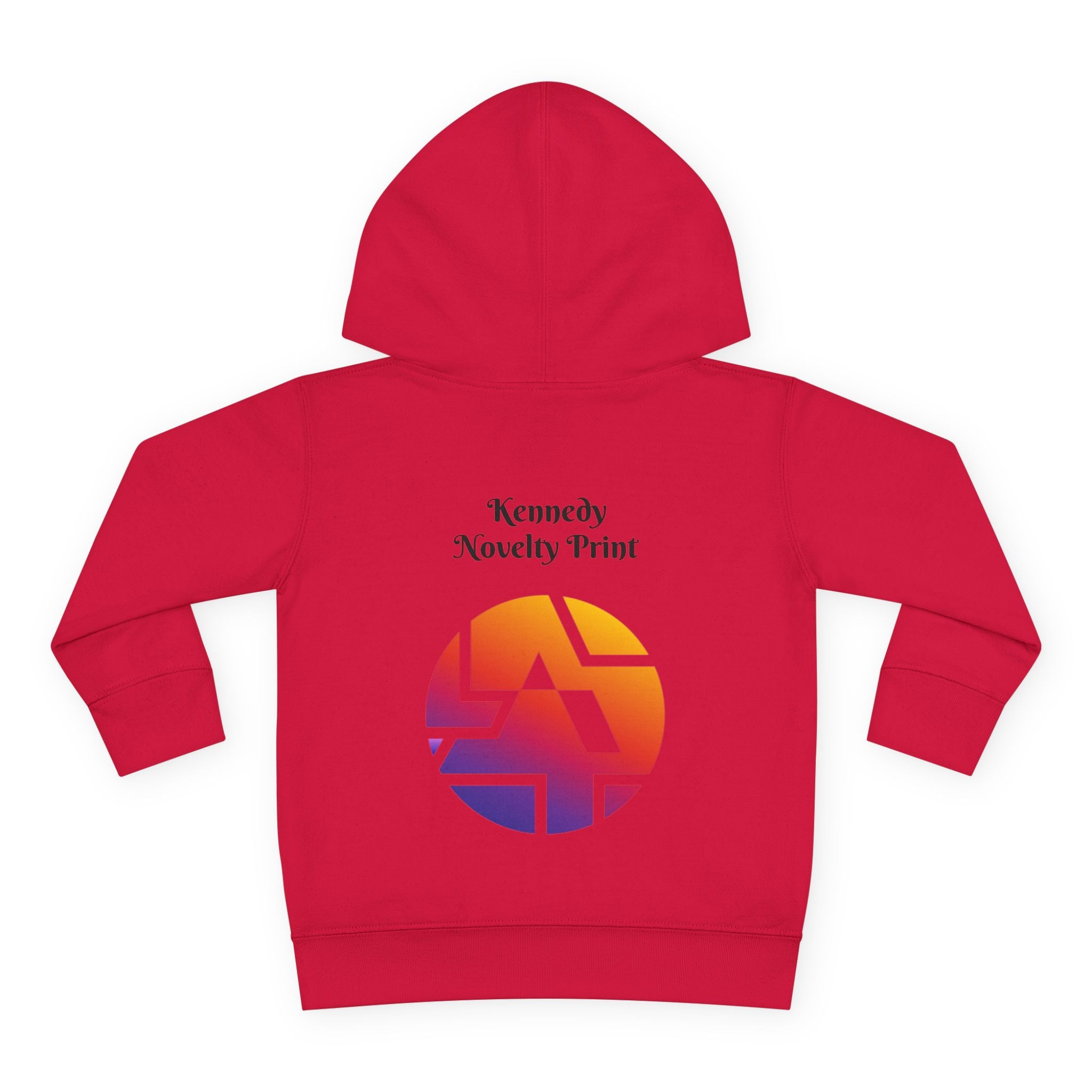 Toddler Hoodie — 'Print It Your Way' Colorful Logo Pullover