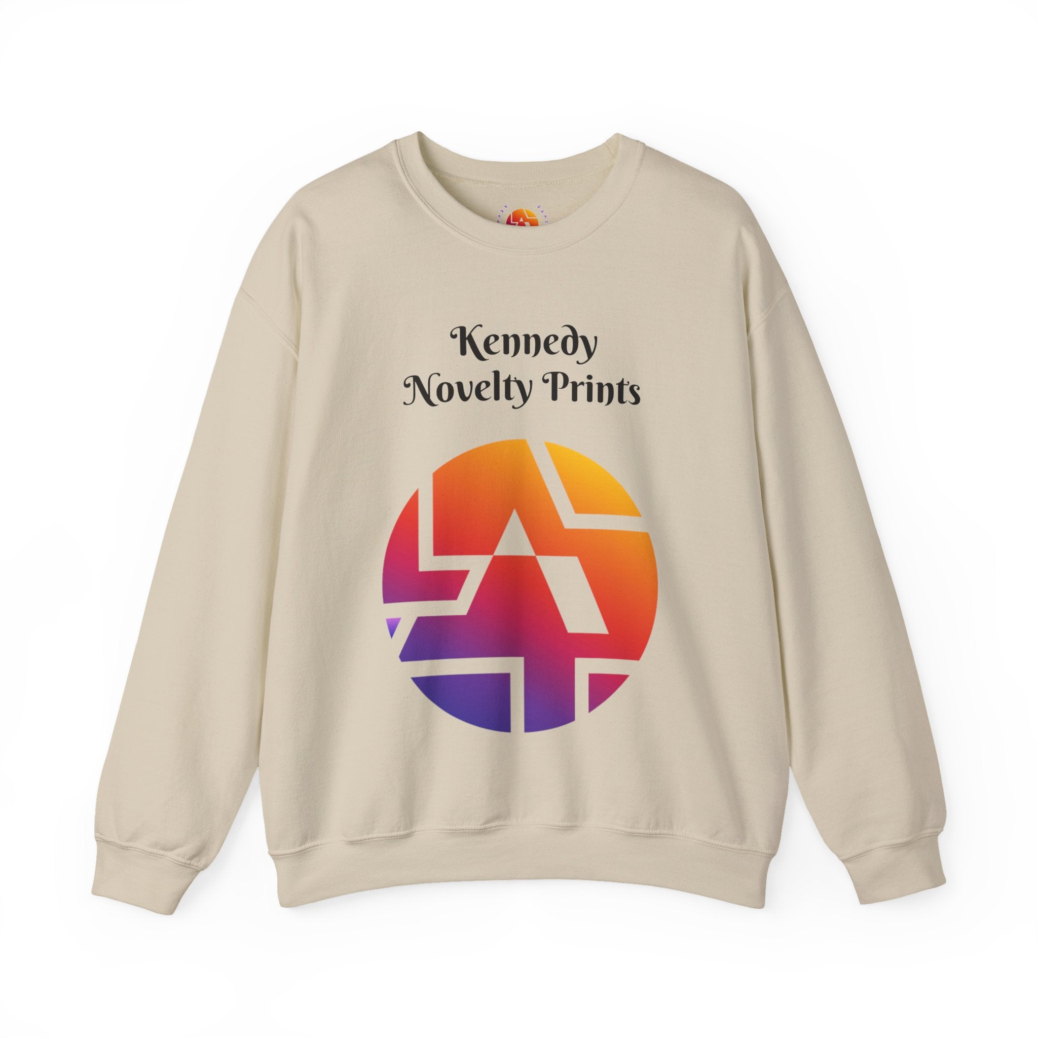 Kennedy Novelty Prints Logo Crewneck Sweatshirt- Size SM- L