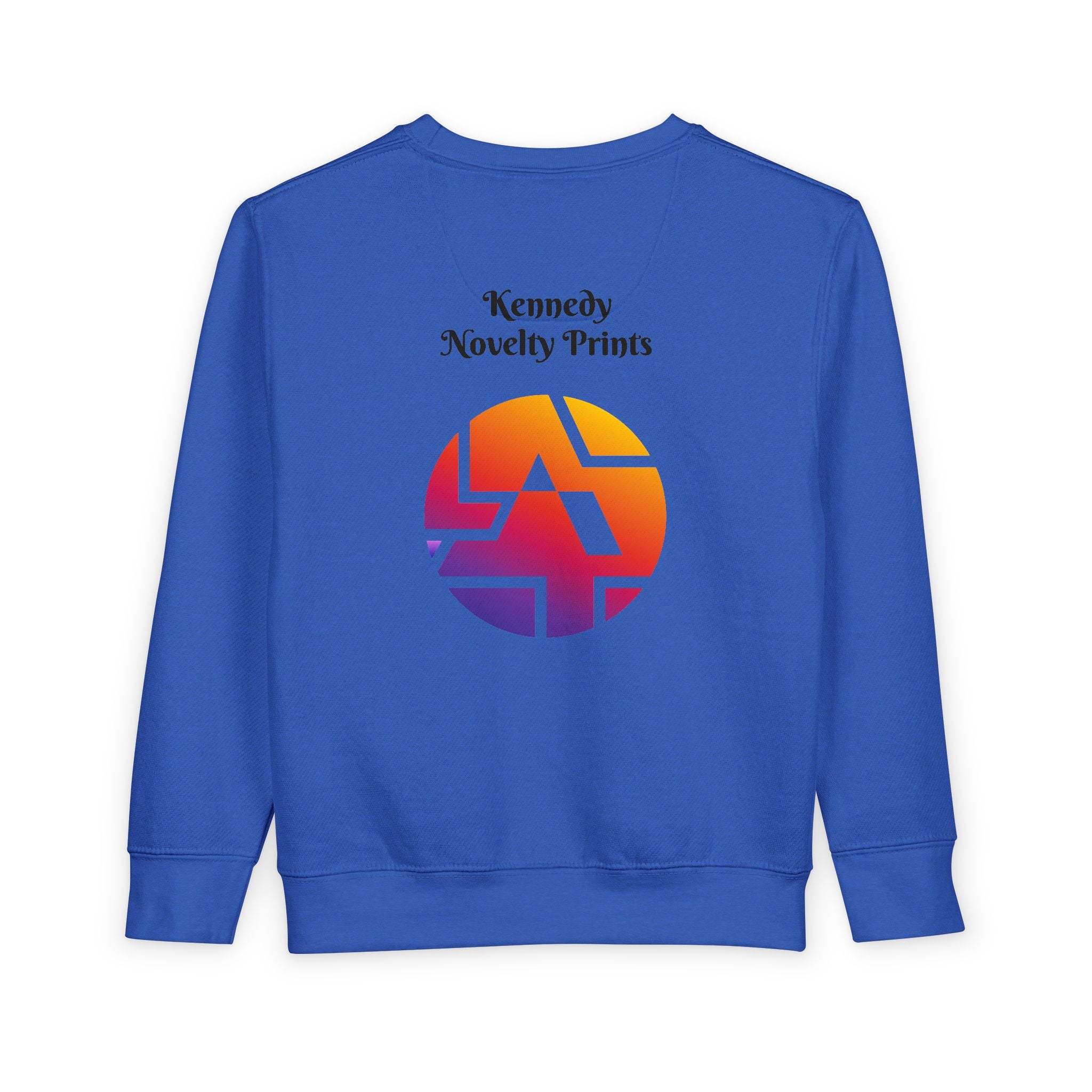 Retro Gradient Logo Toddler Sweatshirt — Kennedy Novelty Prints