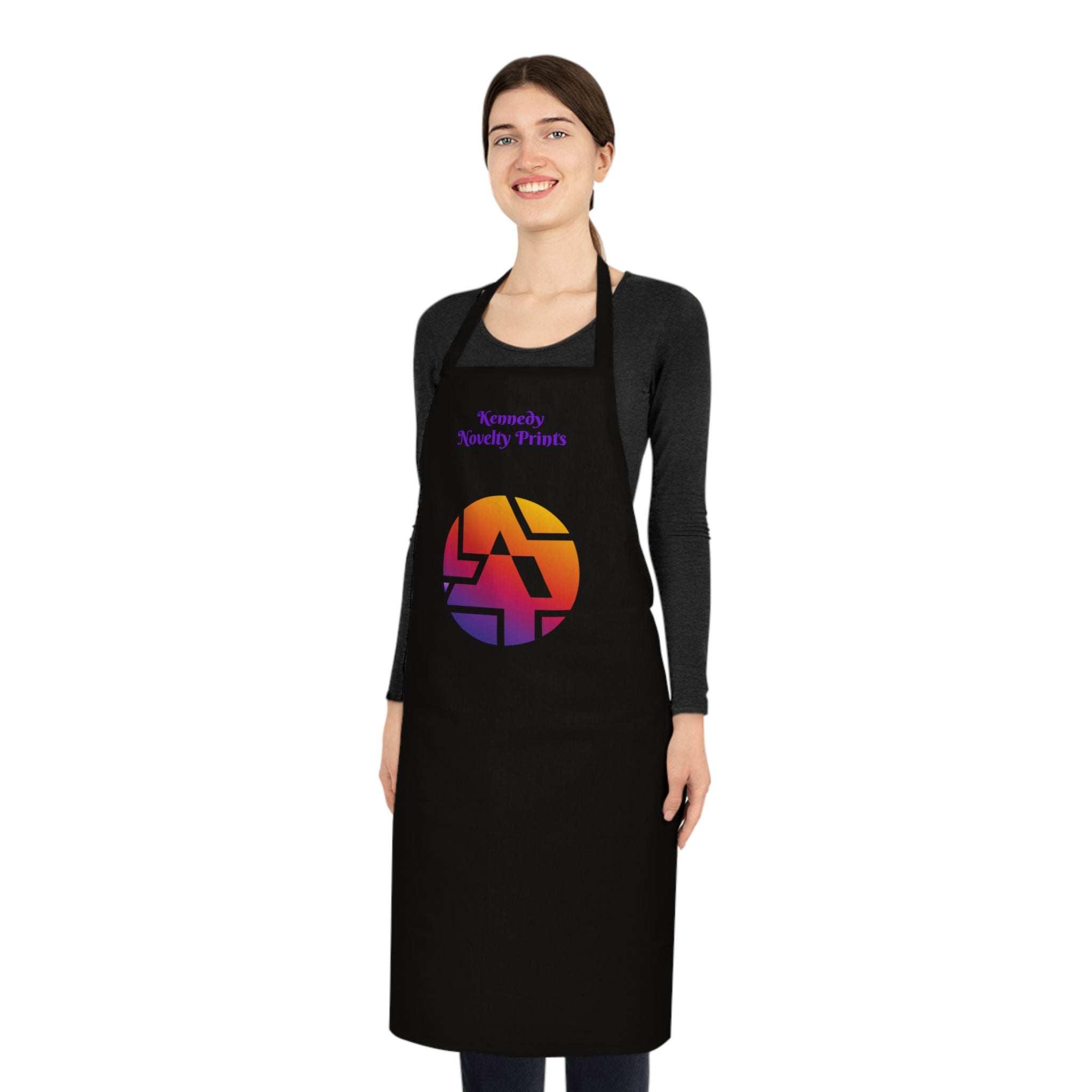 LA Sunset Logo Apron — 'Kennedy Shondy Priors' Cotton Kitchen Apron