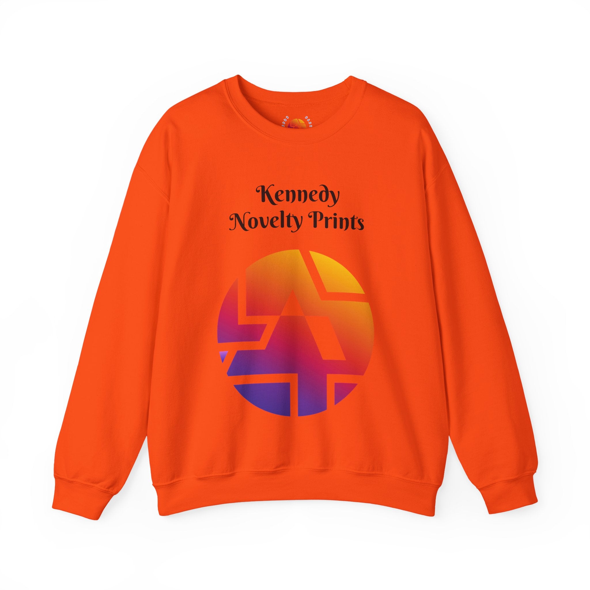 Kennedy Novelty Prints Logo Crewneck Sweatshirt- Size SM- L