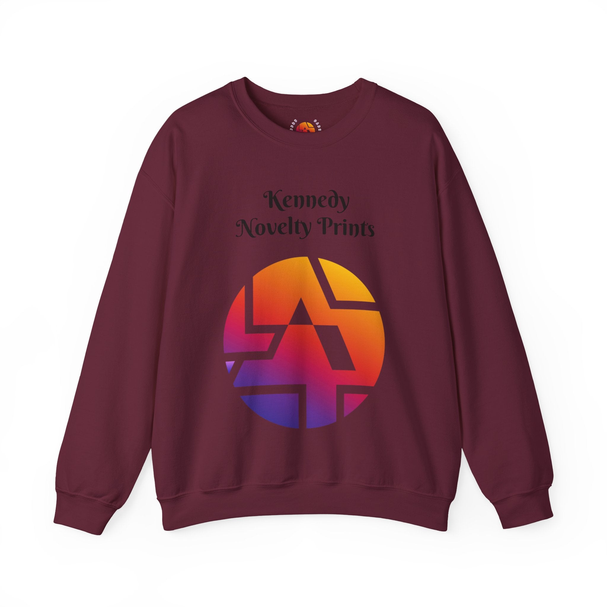 Kennedy Novelty Prints Logo Crewneck Sweatshirt- Size SM- L