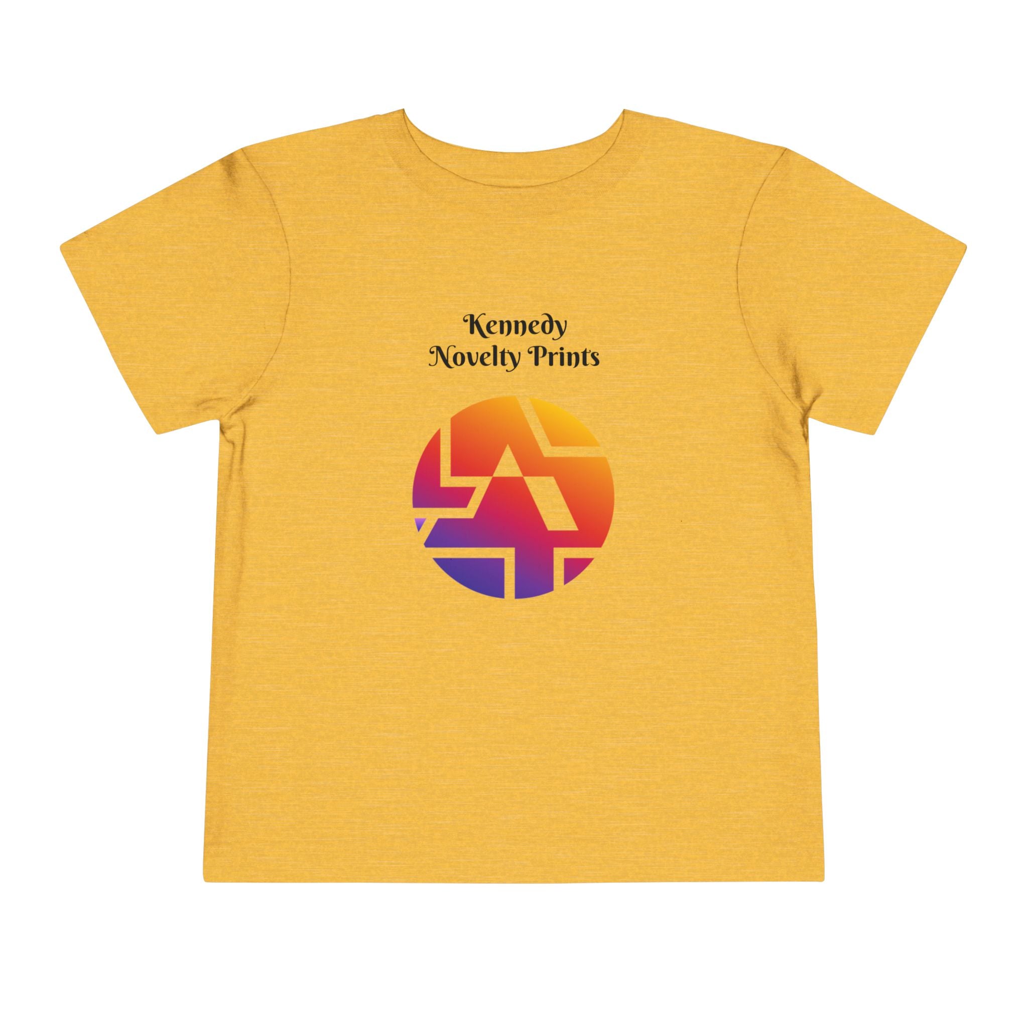 Toddler Tee — Kennedy Novelty Prints Rainbow Logo