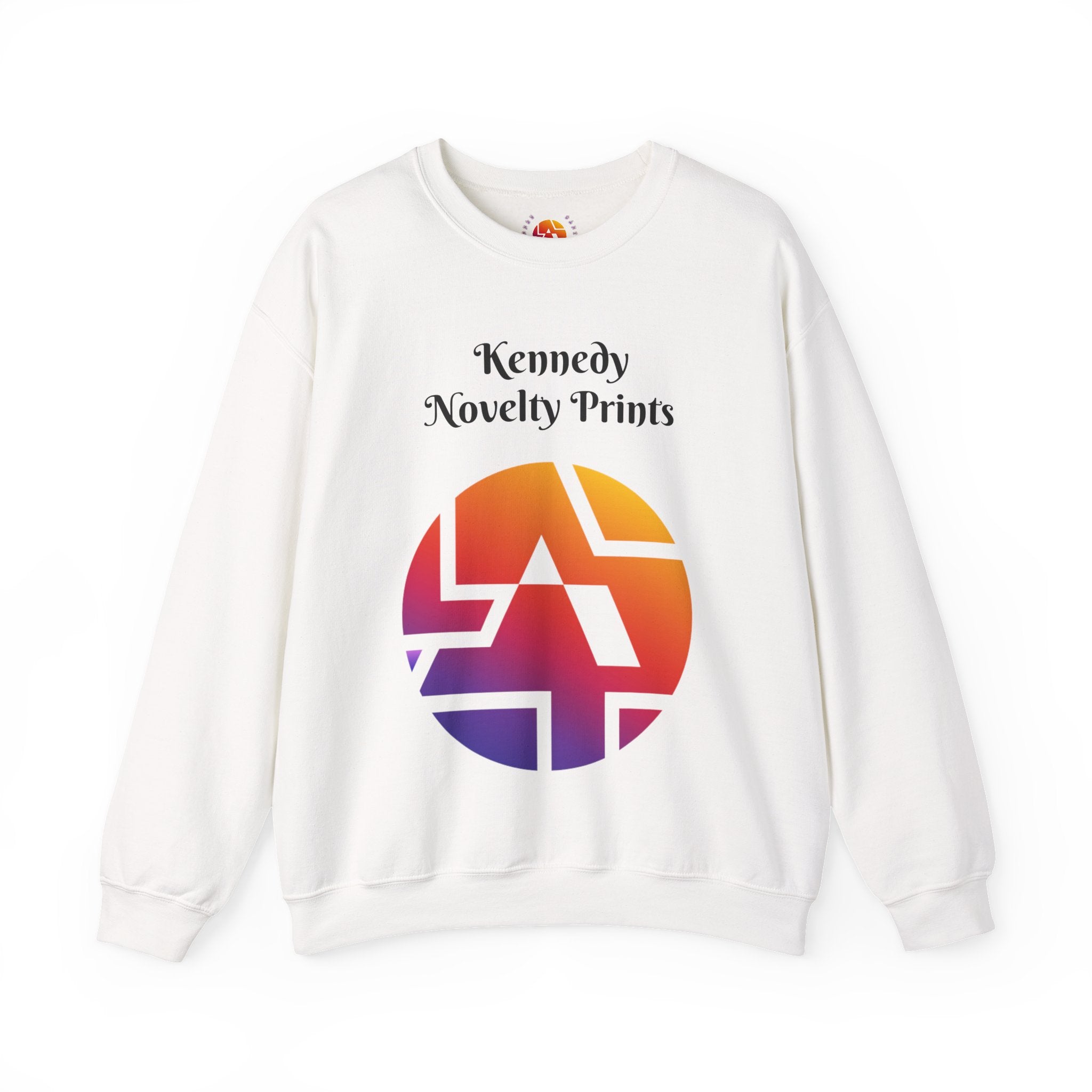Kennedy Novelty Prints Logo Crewneck Sweatshirt- Size SM- L