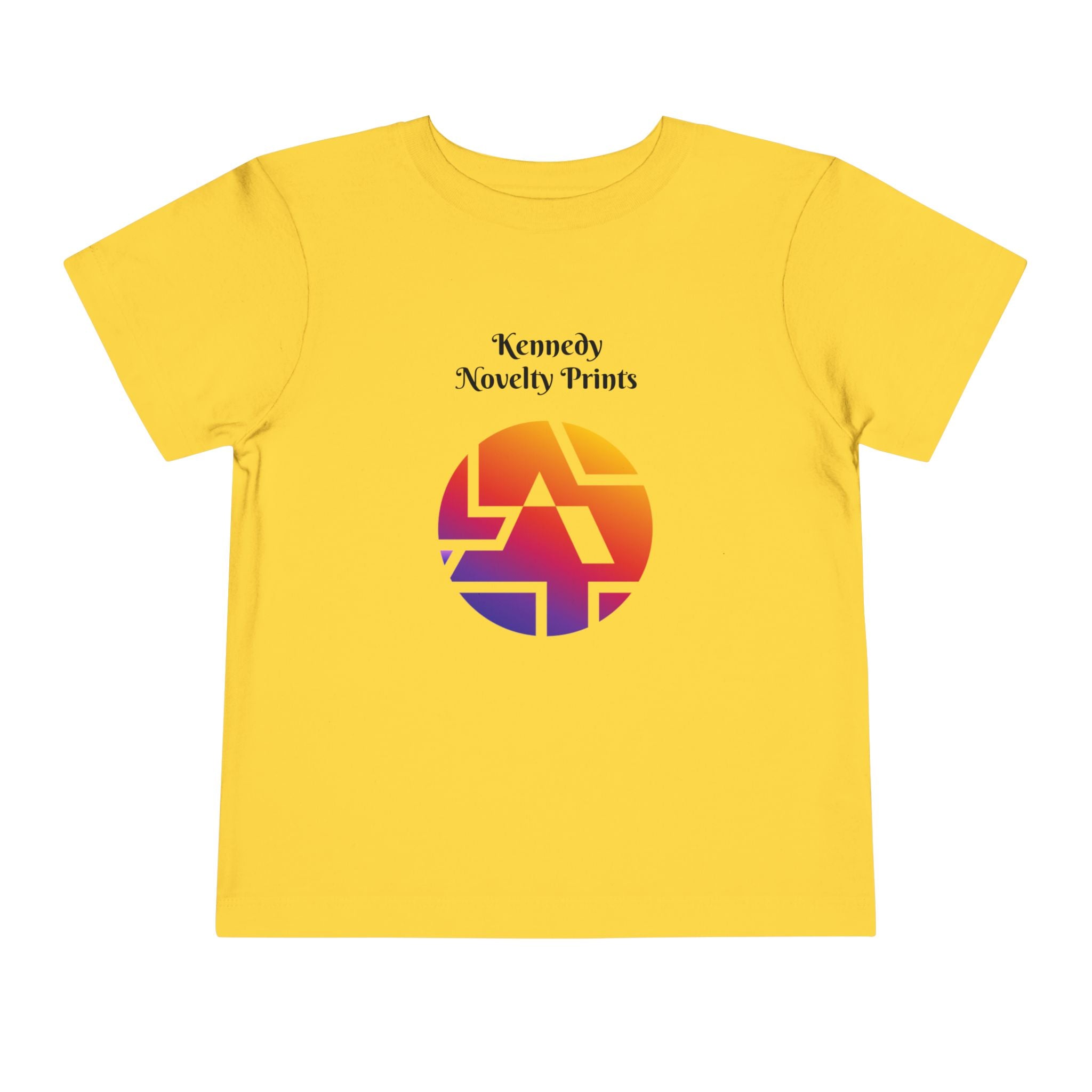 Toddler Tee — Kennedy Novelty Prints Rainbow Logo