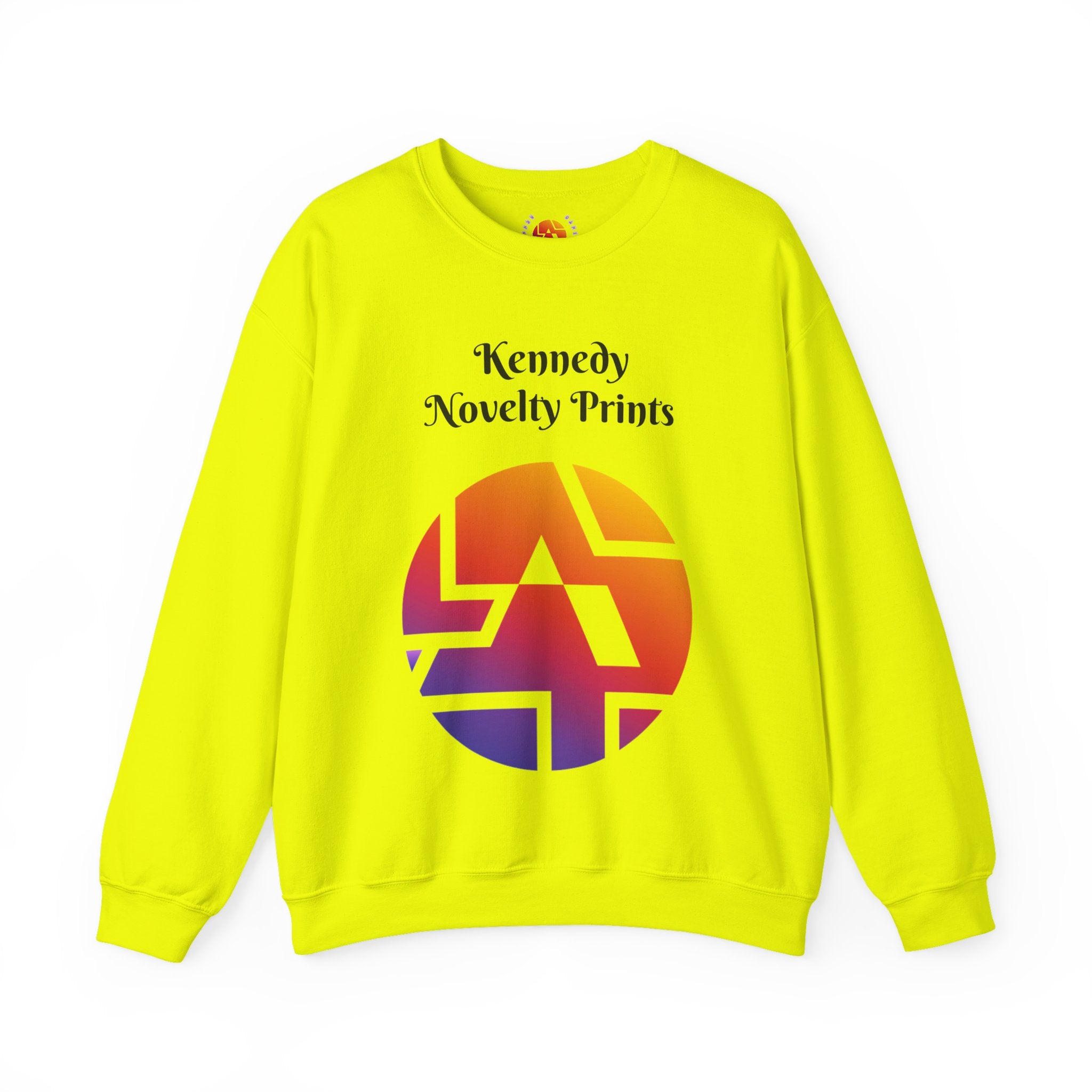 Kennedy Novelty Prints Logo Crewneck Sweatshirt- Size SM- L