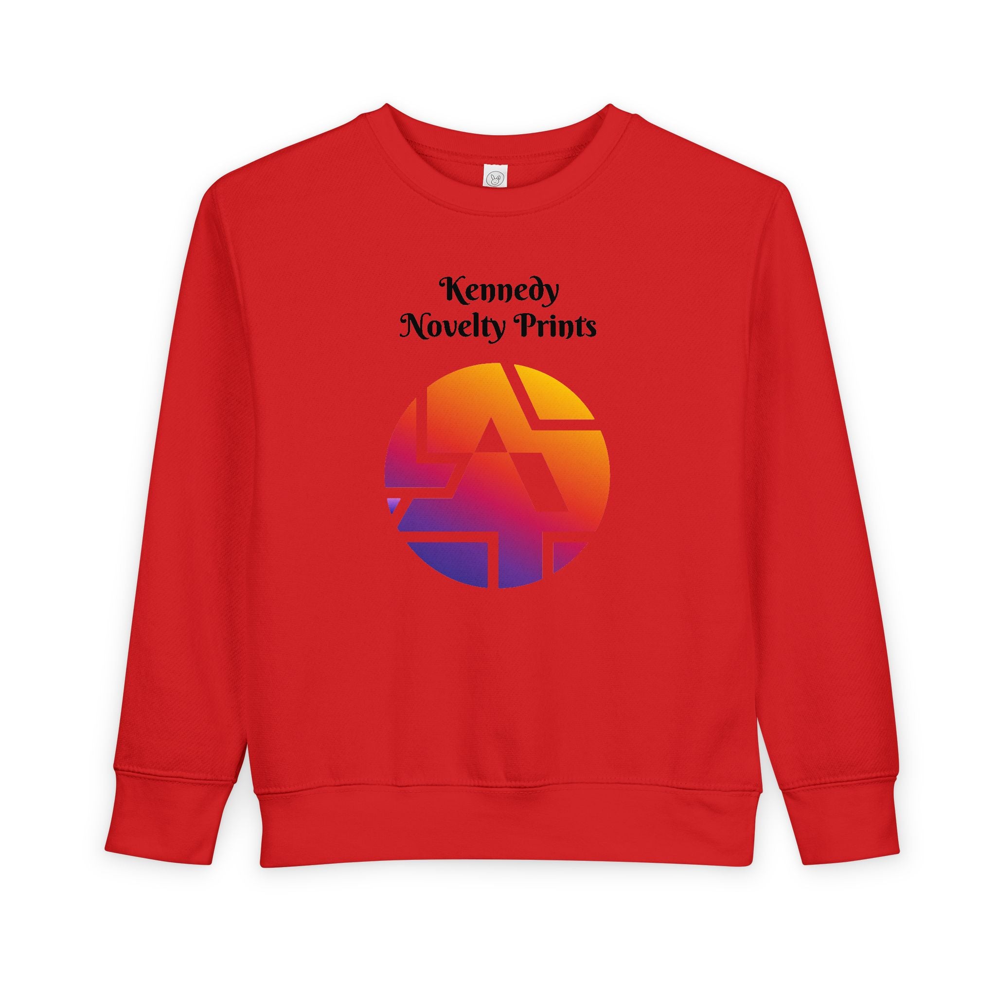 Retro Gradient Logo Toddler Sweatshirt — Kennedy Novelty Prints