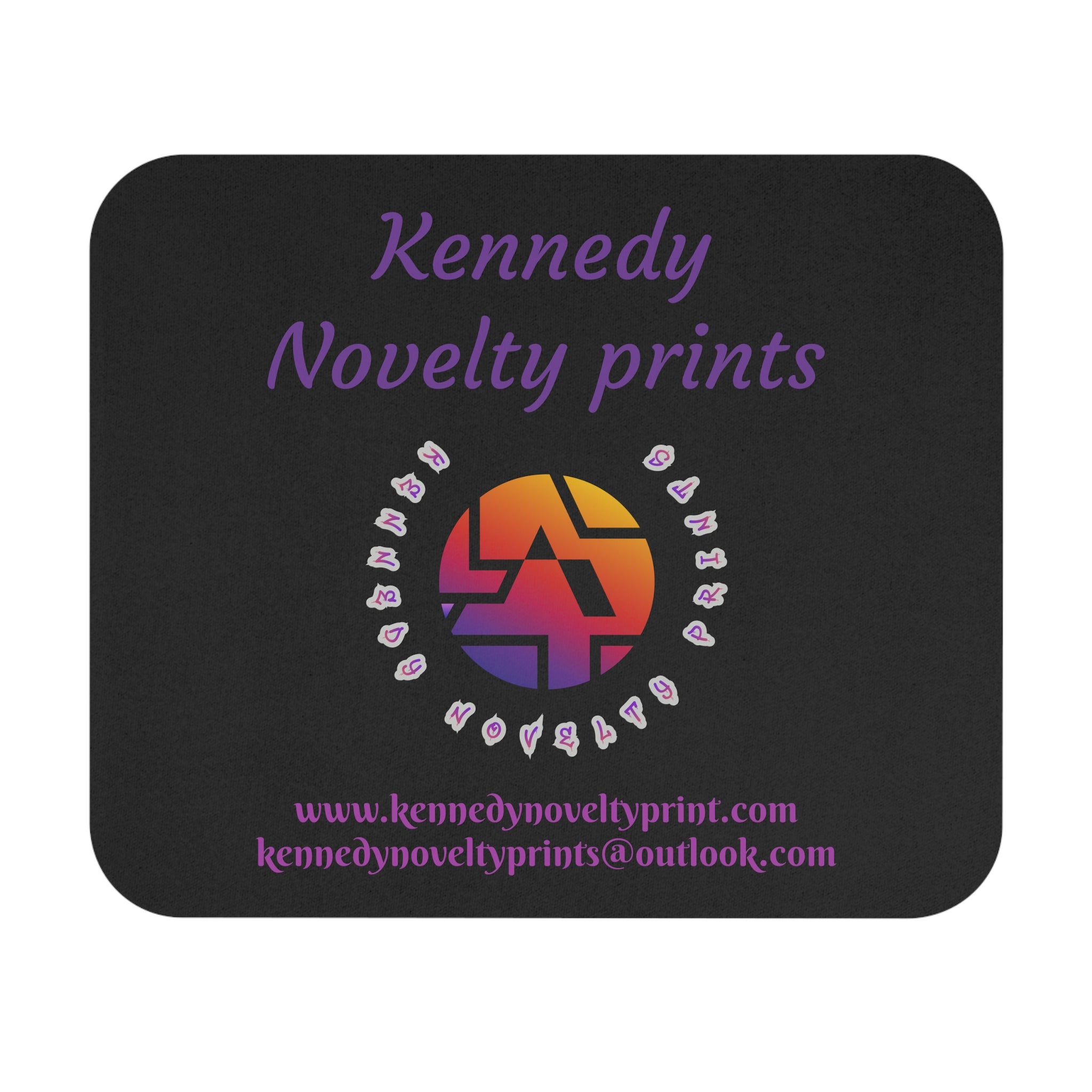 Branded Logo Rectangle Mouse Pad — Kennedy Novelty Prints