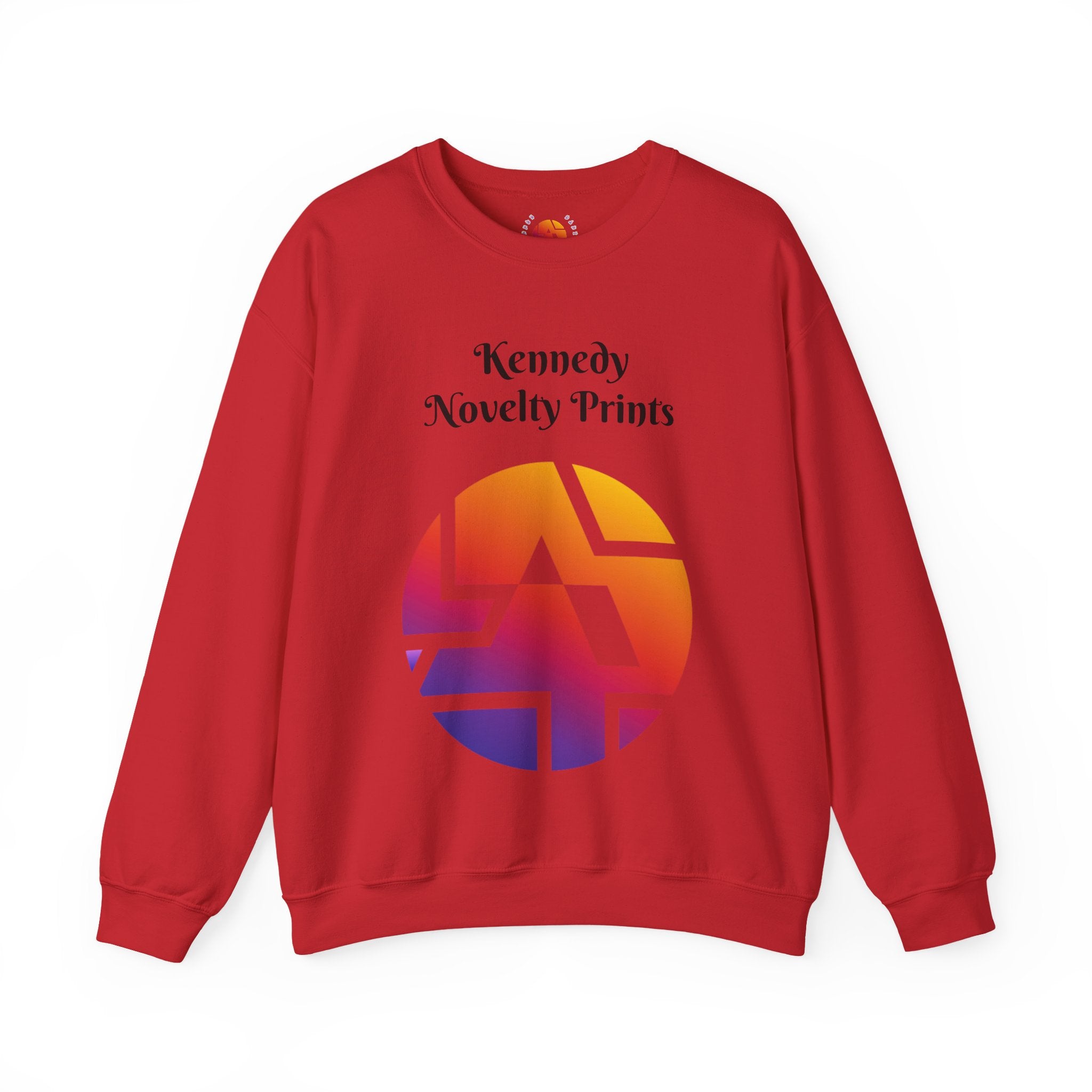 Kennedy Novelty Prints Logo Crewneck Sweatshirt- Size SM- L