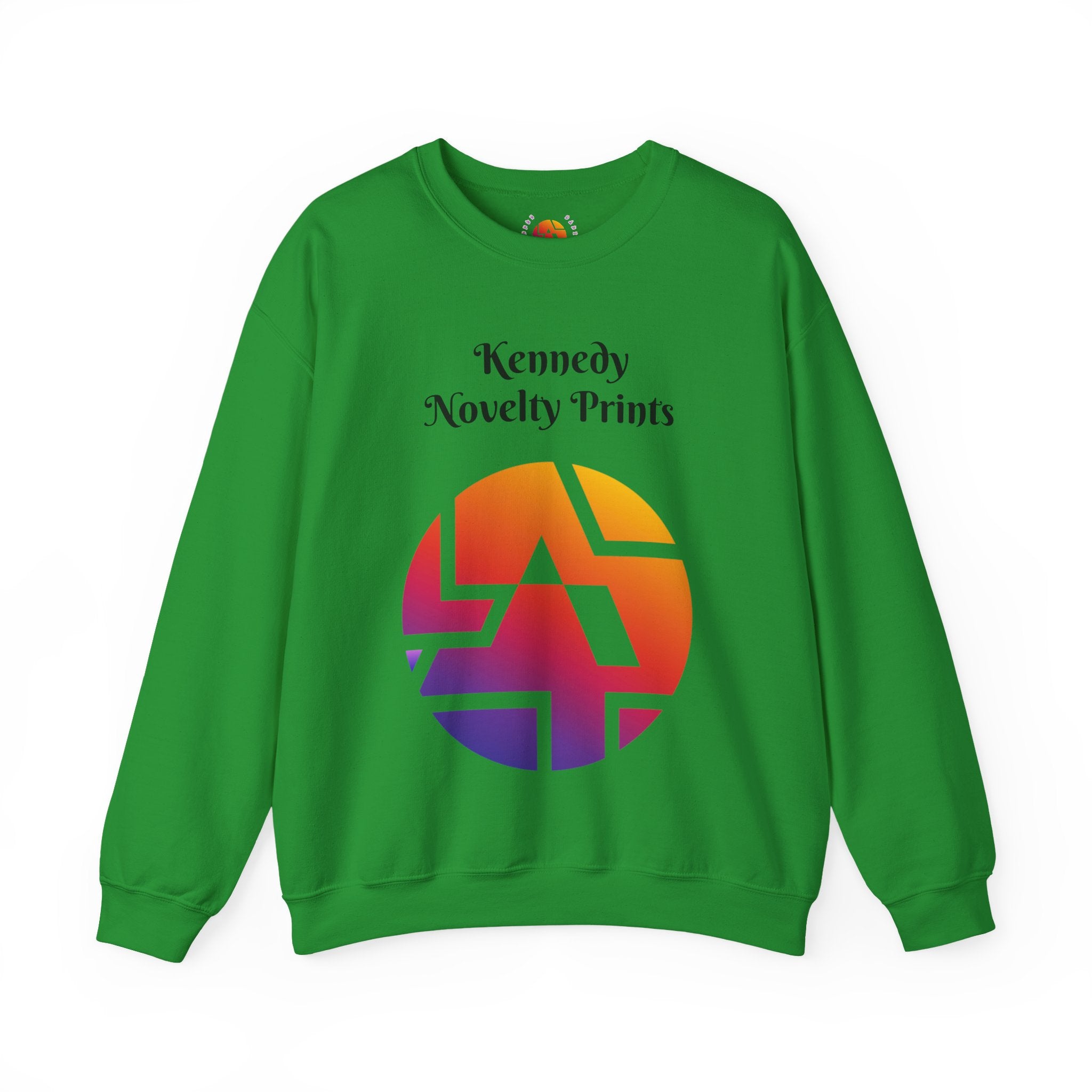 Kennedy Novelty Prints Logo Crewneck Sweatshirt- Size SM- L