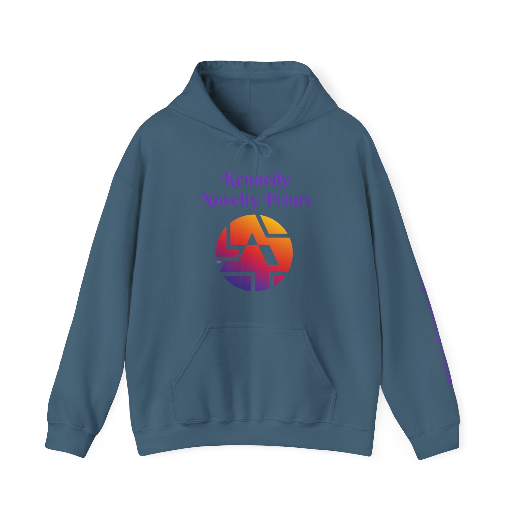 Hoodie — Kennedy Novelty Prints Gradient LA Logo Pullover- Size L- 2XL