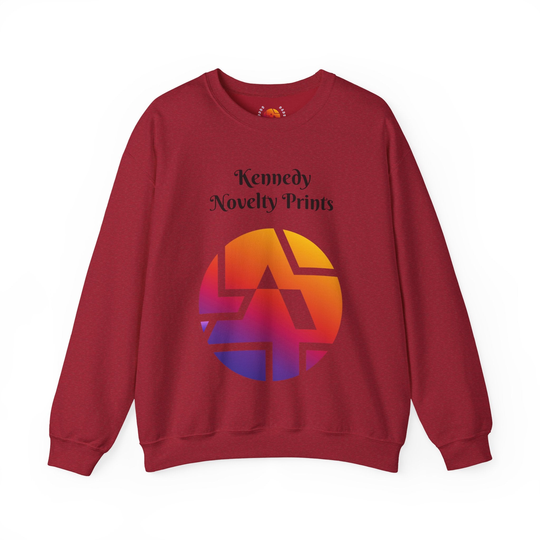 Kennedy Novelty Prints Logo Crewneck Sweatshirt- Size SM- L