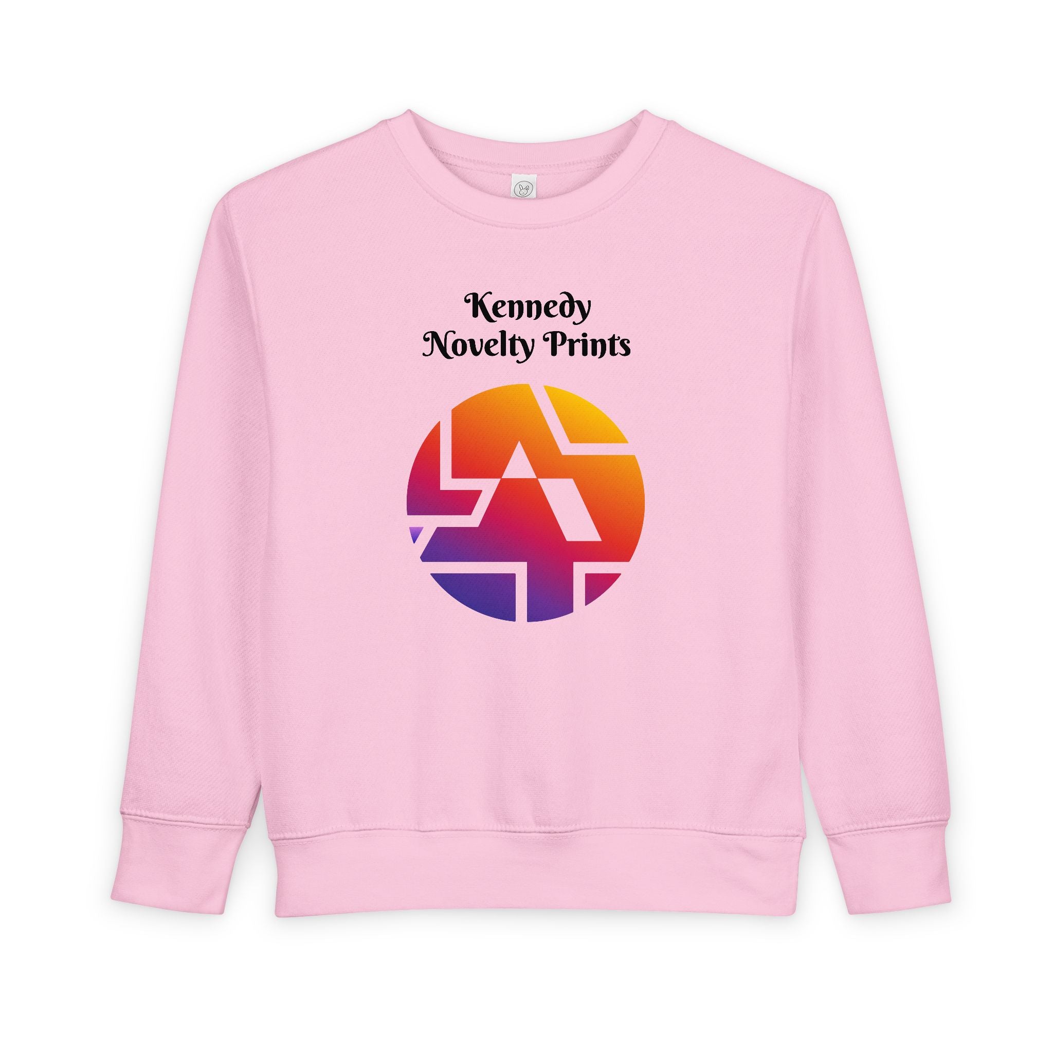 Retro Gradient Logo Toddler Sweatshirt — Kennedy Novelty Prints