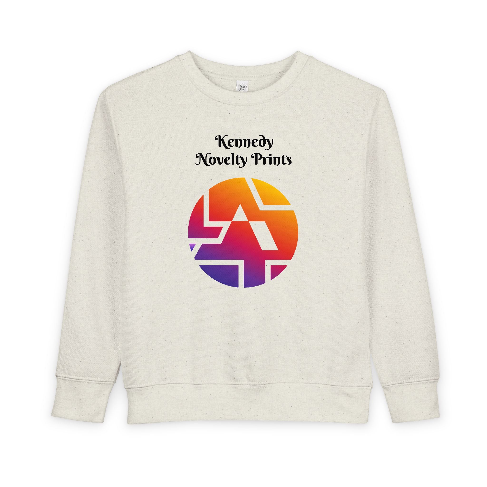 Retro Gradient Logo Toddler Sweatshirt — Kennedy Novelty Prints