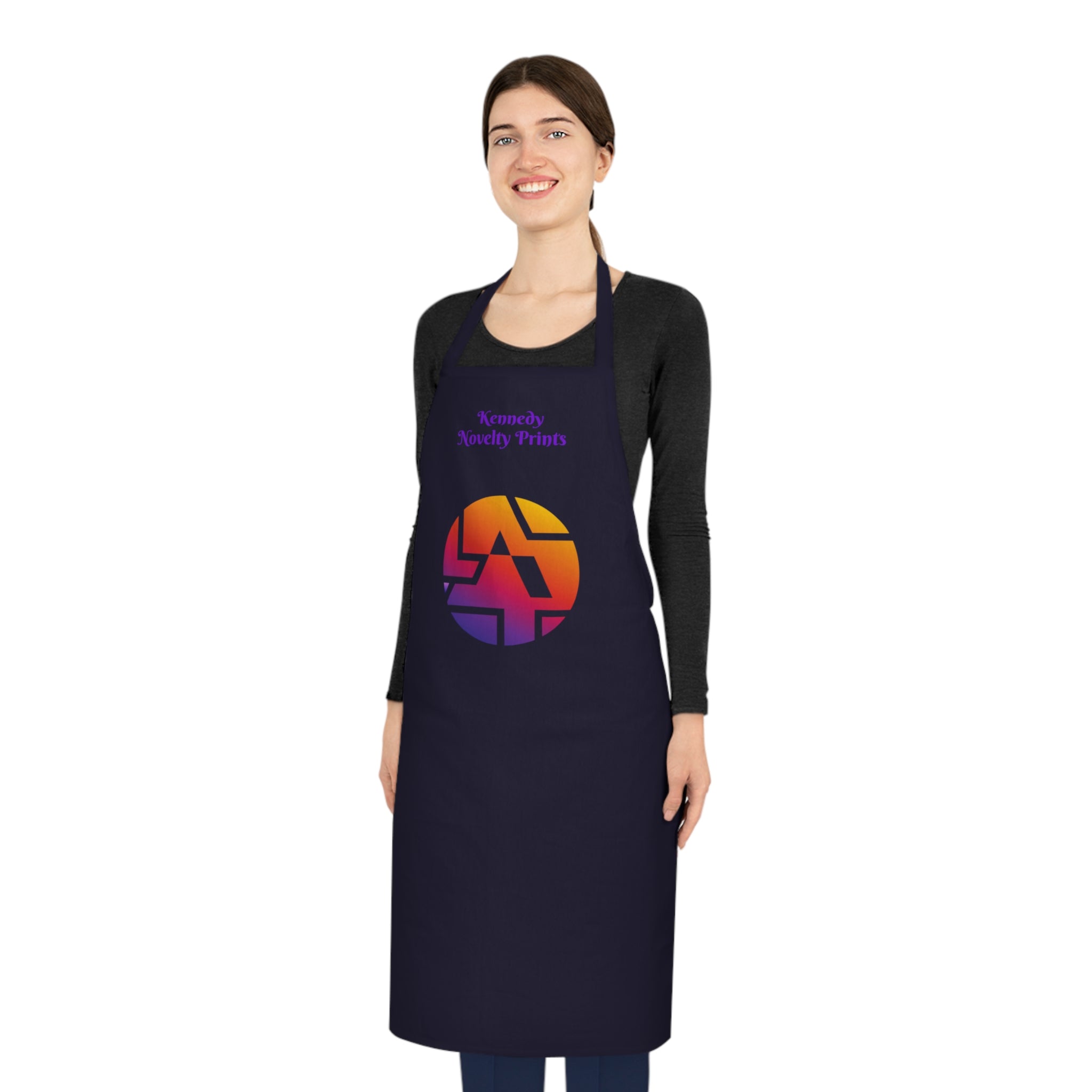 LA Sunset Logo Apron — 'Kennedy Shondy Priors' Cotton Kitchen Apron