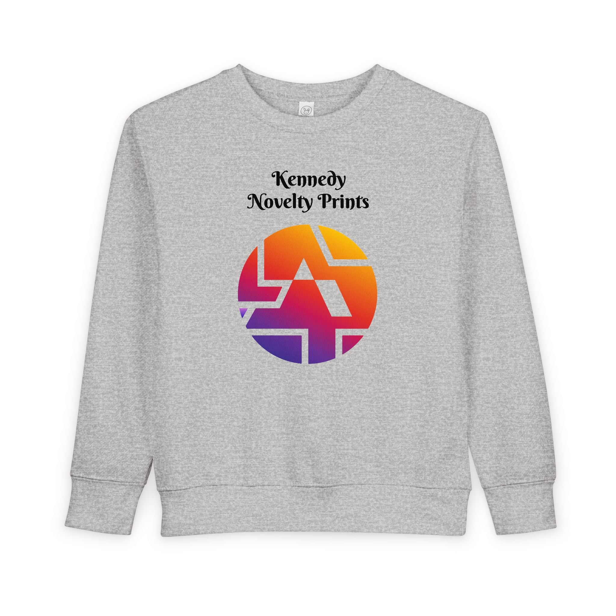 Retro Gradient Logo Toddler Sweatshirt — Kennedy Novelty Prints