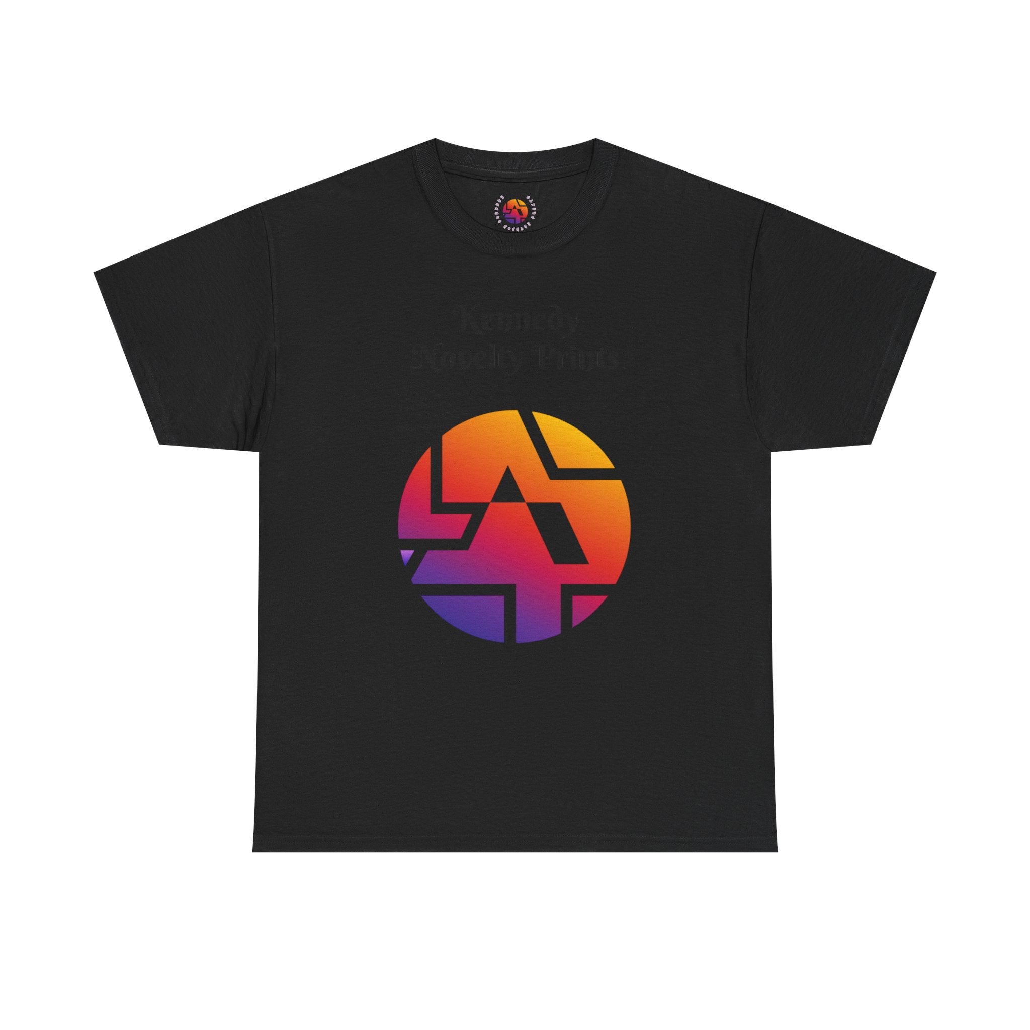 Classic Logo Tee — "Kennedy Novelty Prints" Gradient Emblem T-Shirt- Size SM- 2XL