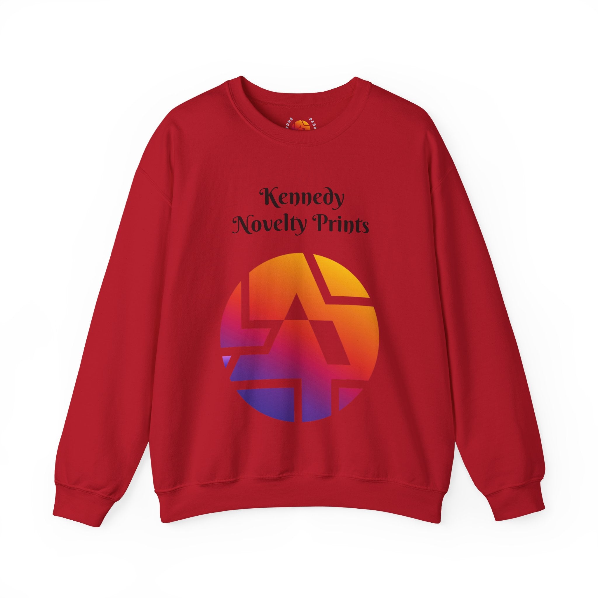Kennedy Novelty Prints Logo Crewneck Sweatshirt- Size SM- L