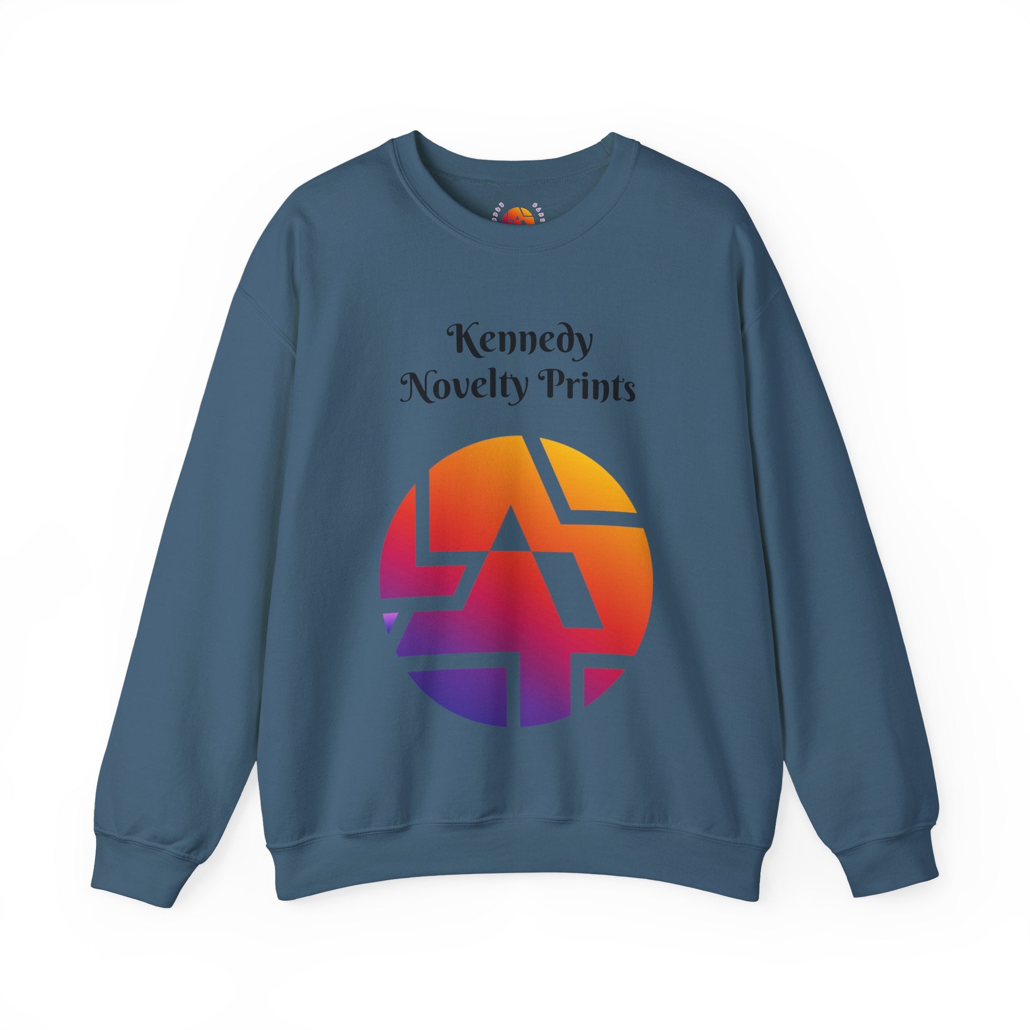 Kennedy Novelty Prints Logo Crewneck Sweatshirt- Size SM- L