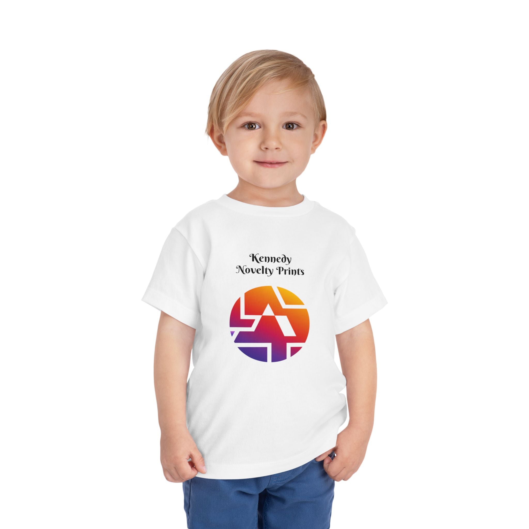 Toddler Tee — Kennedy Novelty Prints Rainbow Logo