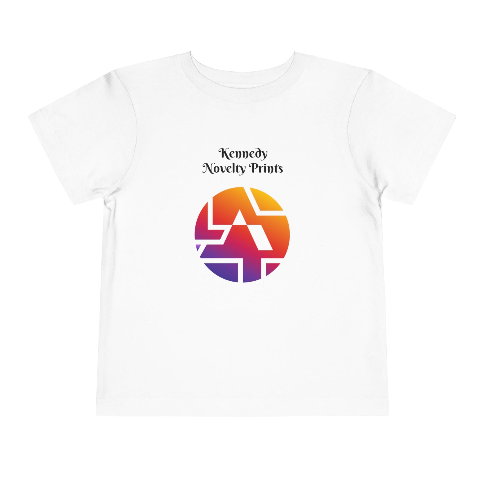 Toddler Tee — Kennedy Novelty Prints Rainbow Logo