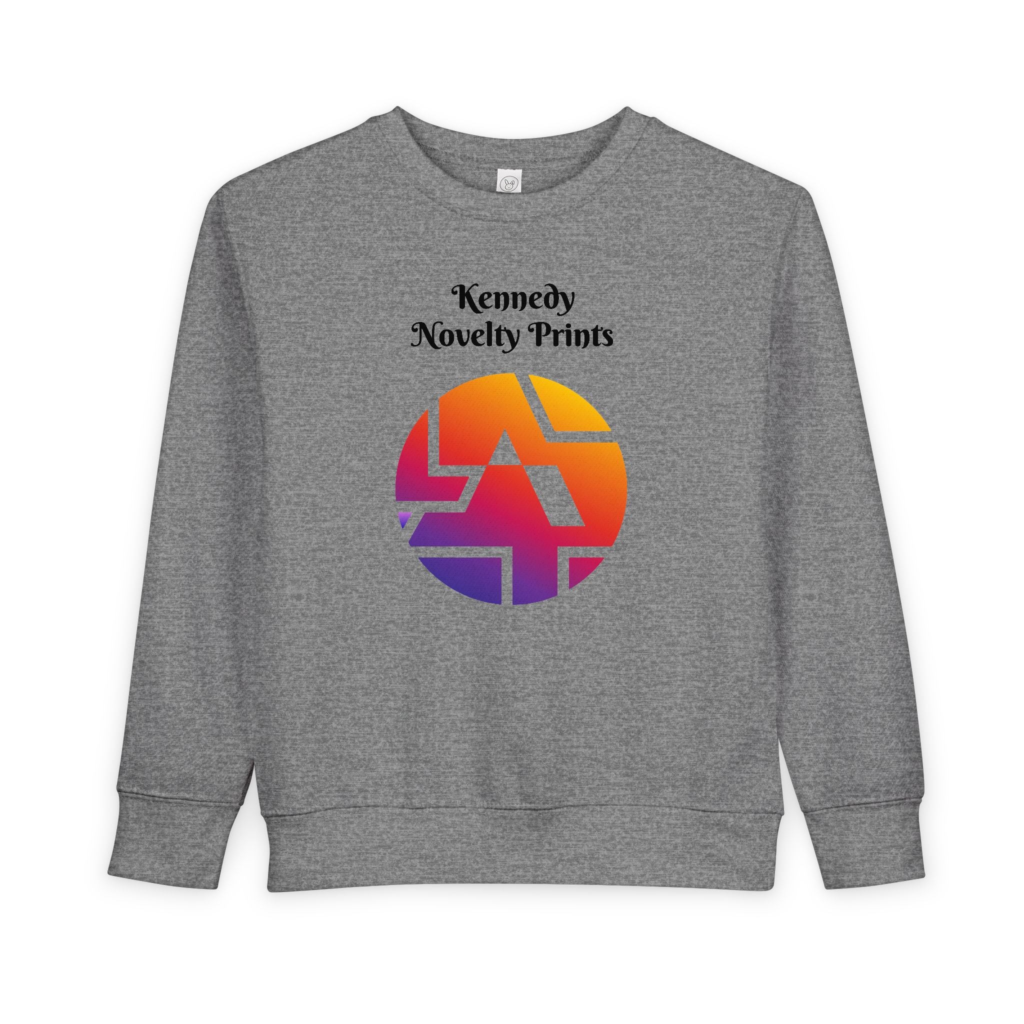 Retro Gradient Logo Toddler Sweatshirt — Kennedy Novelty Prints