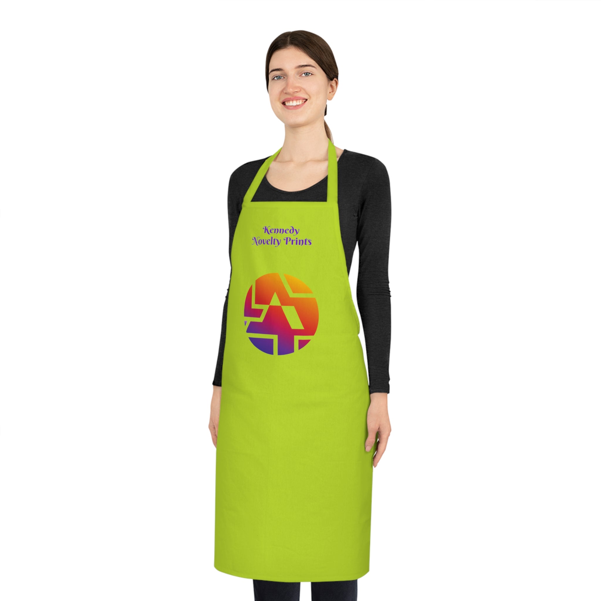 LA Sunset Logo Apron — 'Kennedy Shondy Priors' Cotton Kitchen Apron