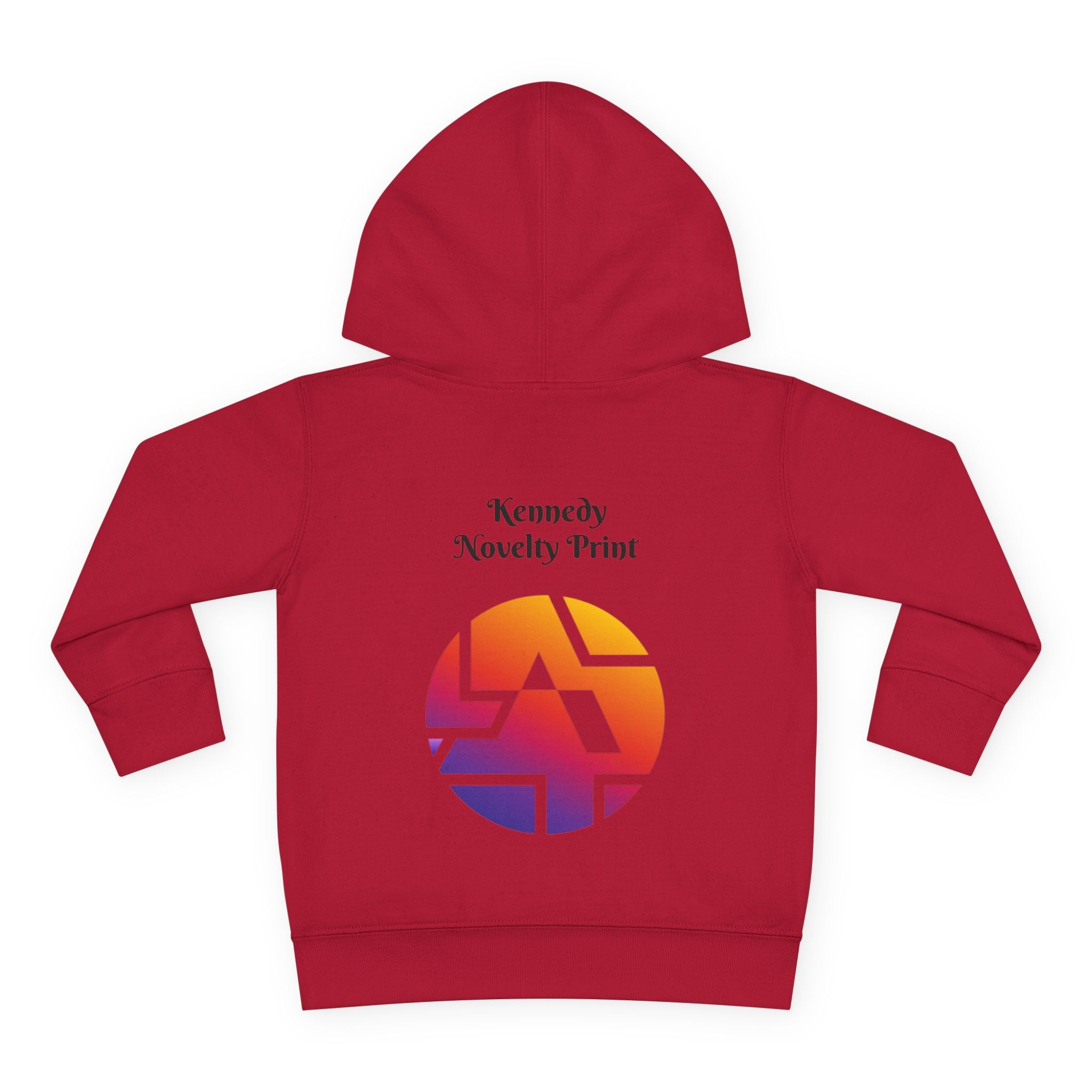 Toddler Hoodie — 'Print It Your Way' Colorful Logo Pullover