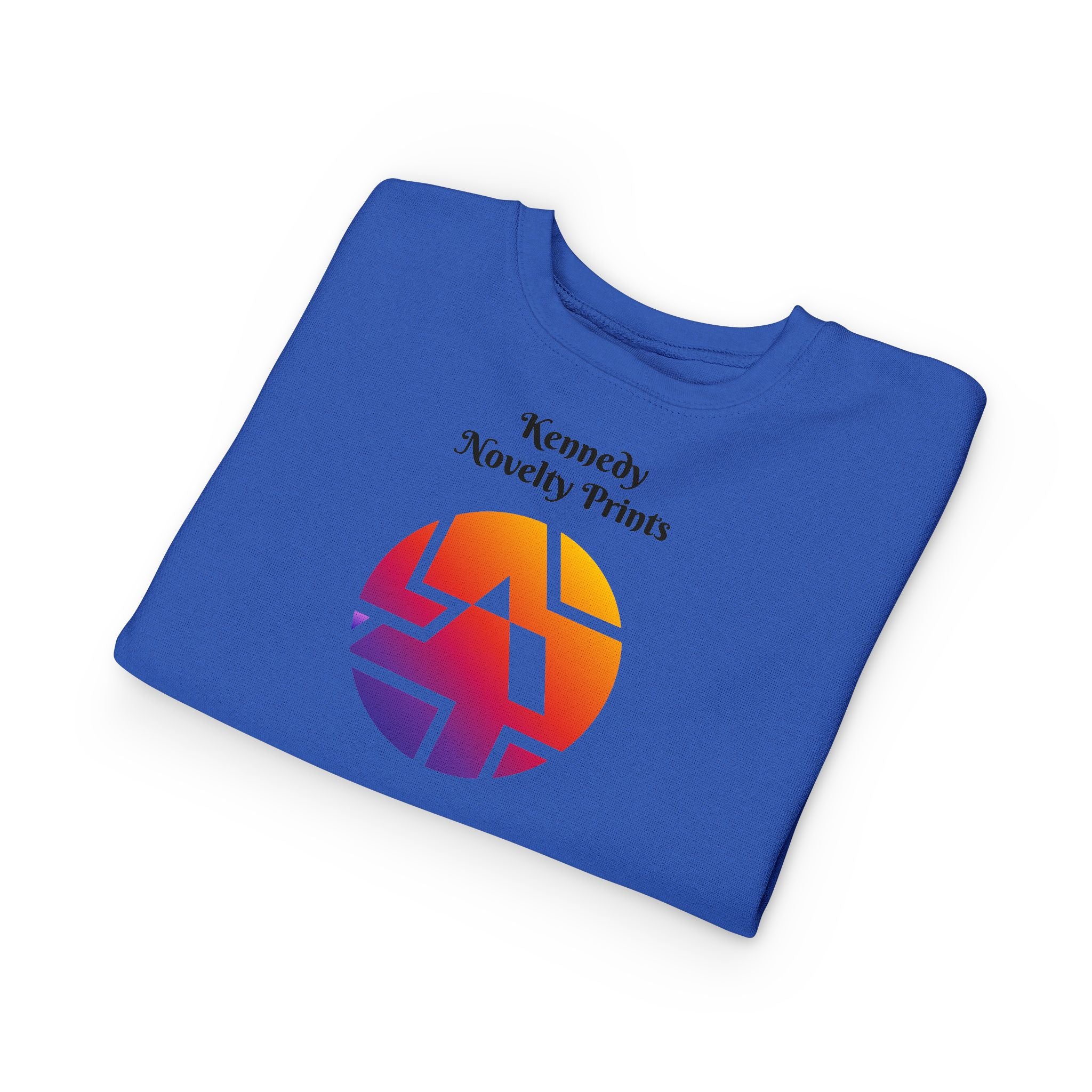 Retro Gradient Logo Toddler Sweatshirt — Kennedy Novelty Prints