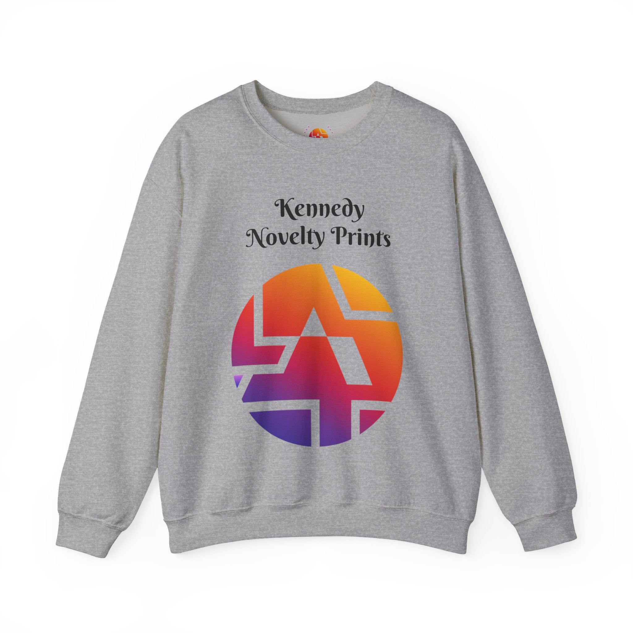 Crewneck Sweatshirt — Kennedy Novelty Prints Gradient Logo