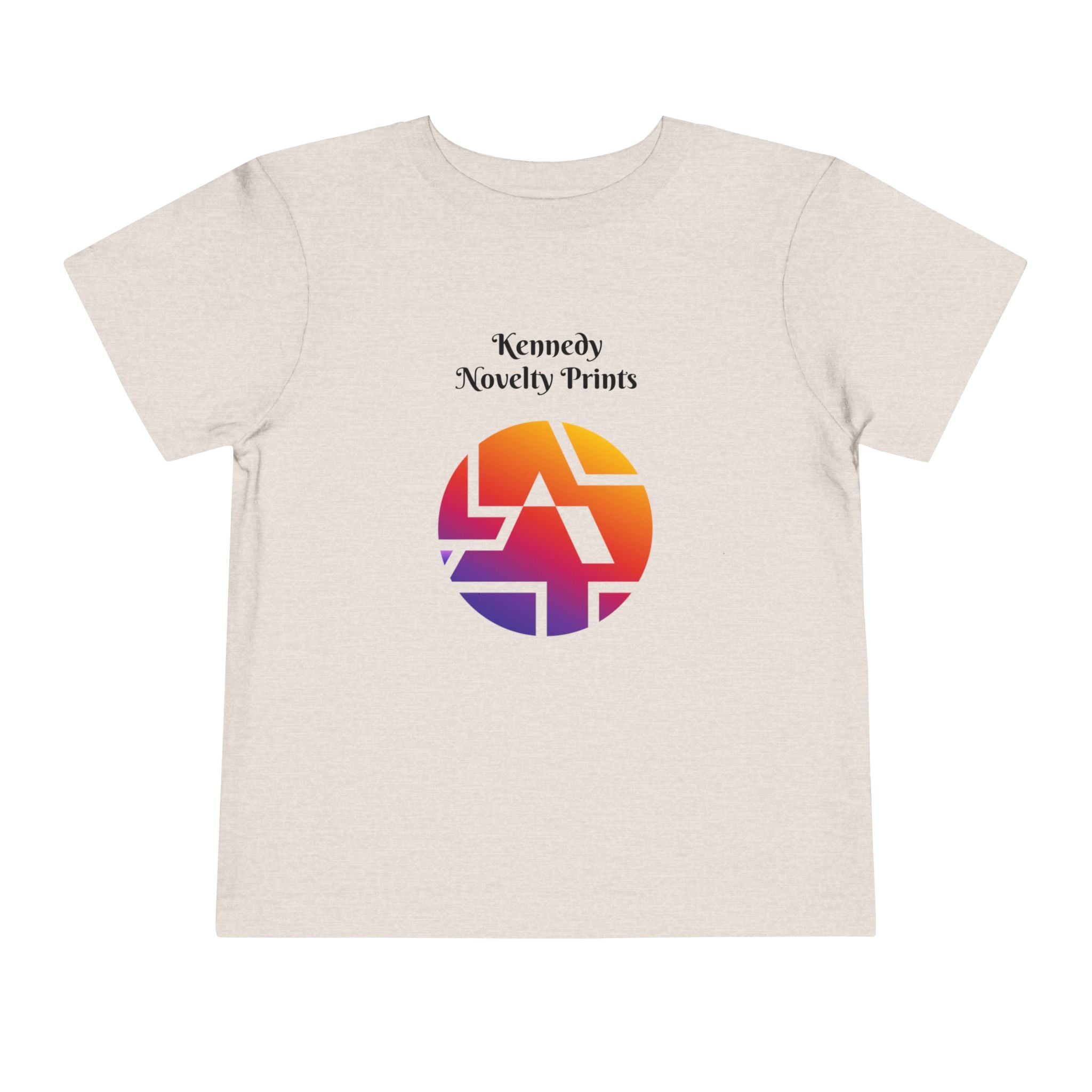 Toddler Tee — Kennedy Novelty Prints Rainbow Logo