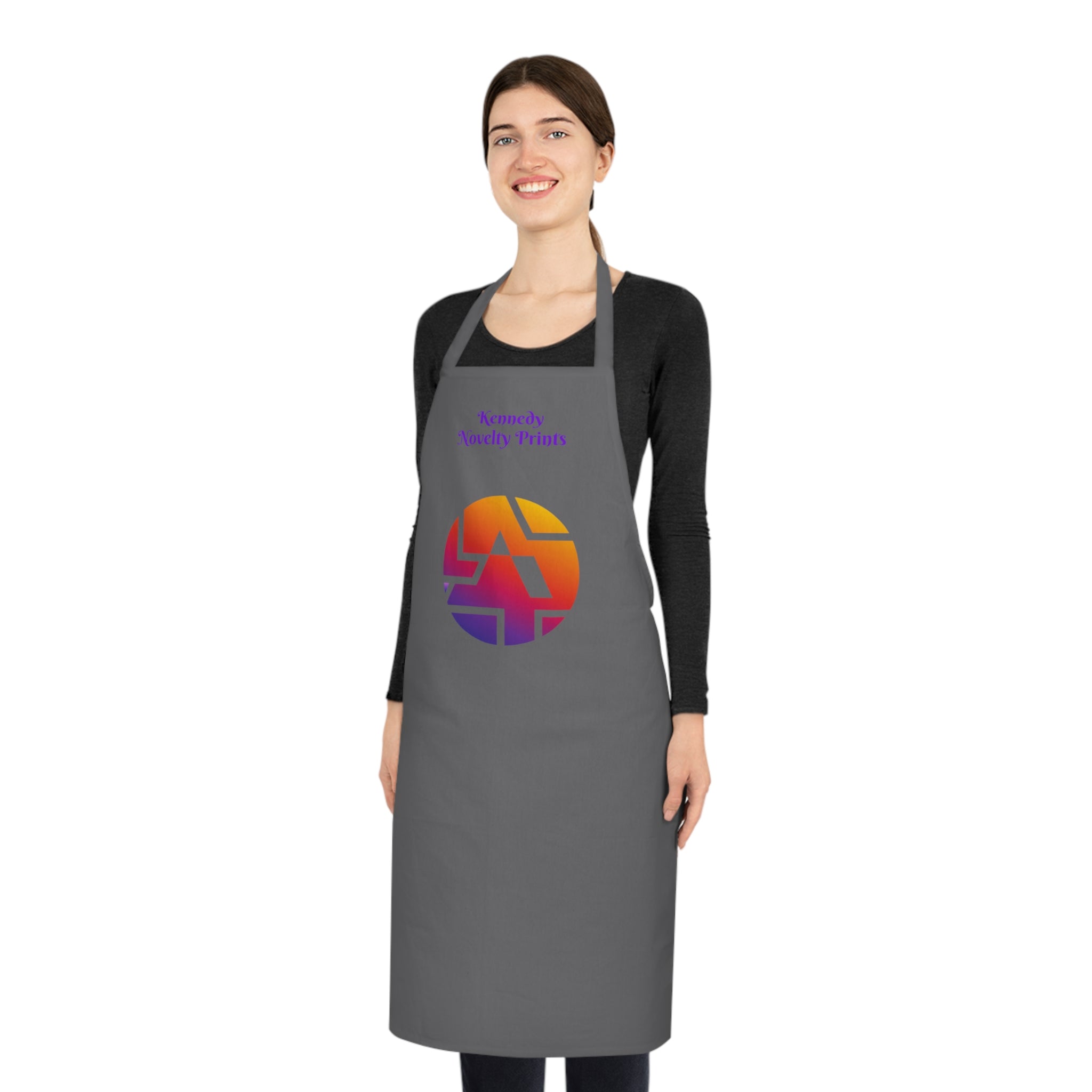 LA Sunset Logo Apron — 'Kennedy Shondy Priors' Cotton Kitchen Apron