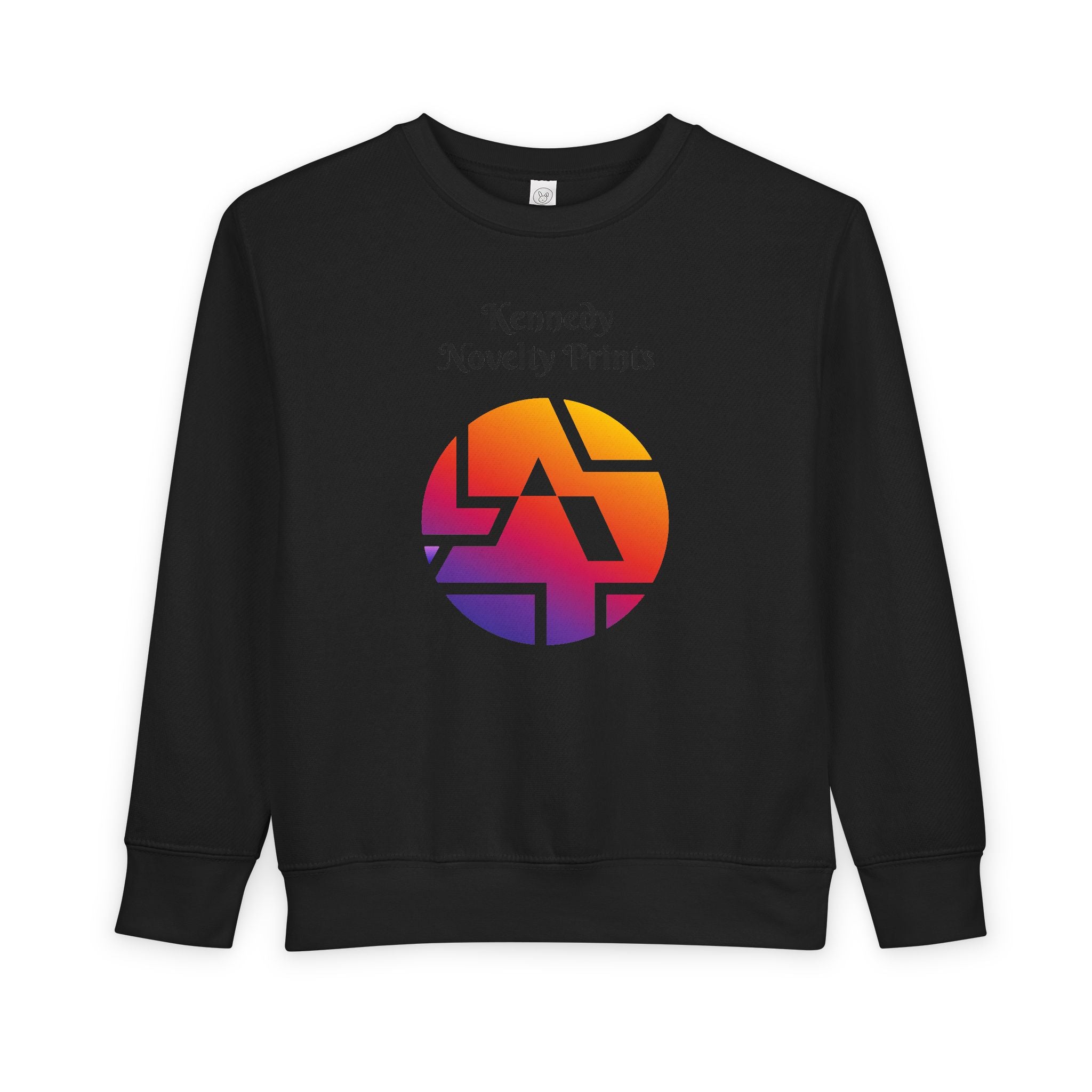 Retro Gradient Logo Toddler Sweatshirt — Kennedy Novelty Prints