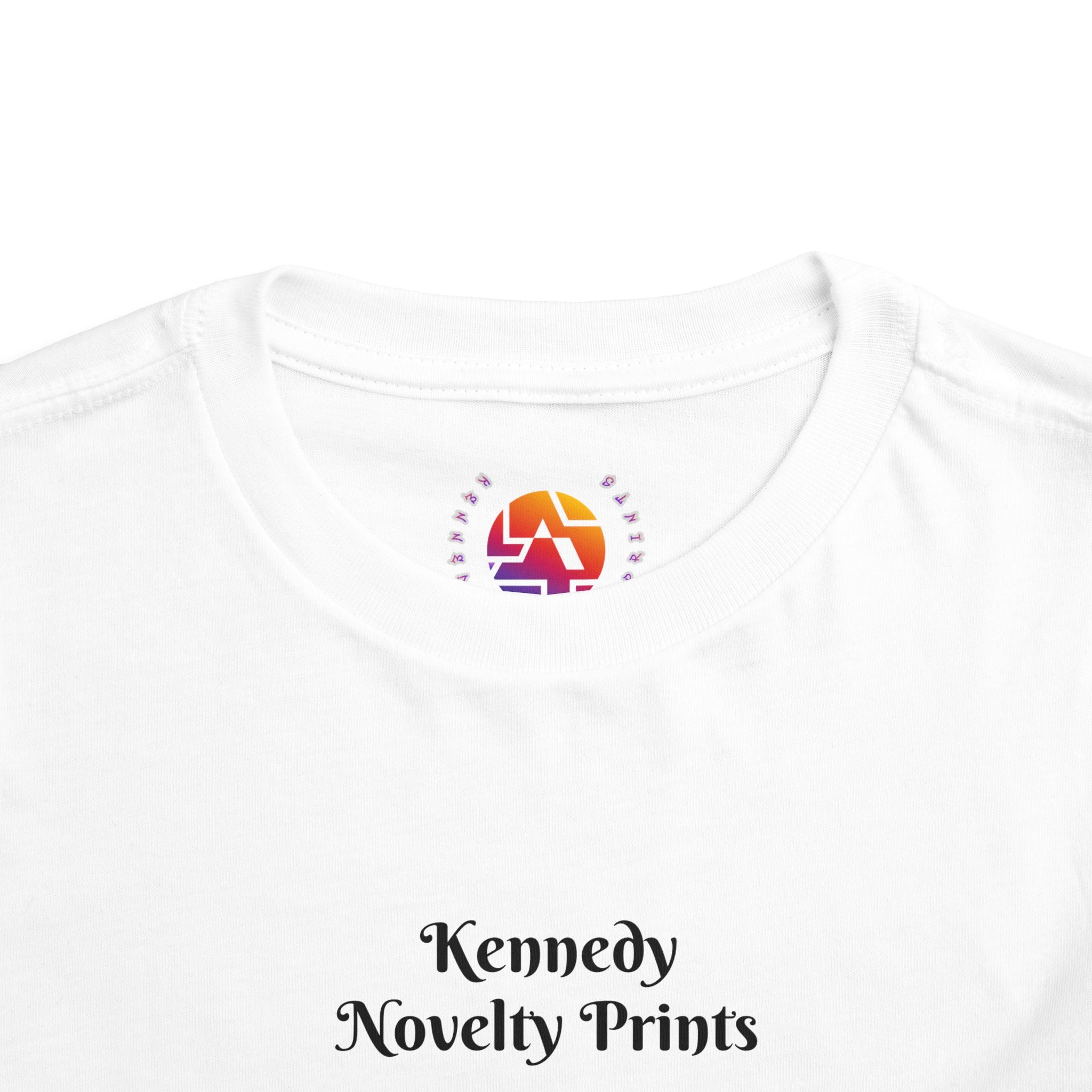 Toddler Tee — Kennedy Novelty Prints Rainbow Logo
