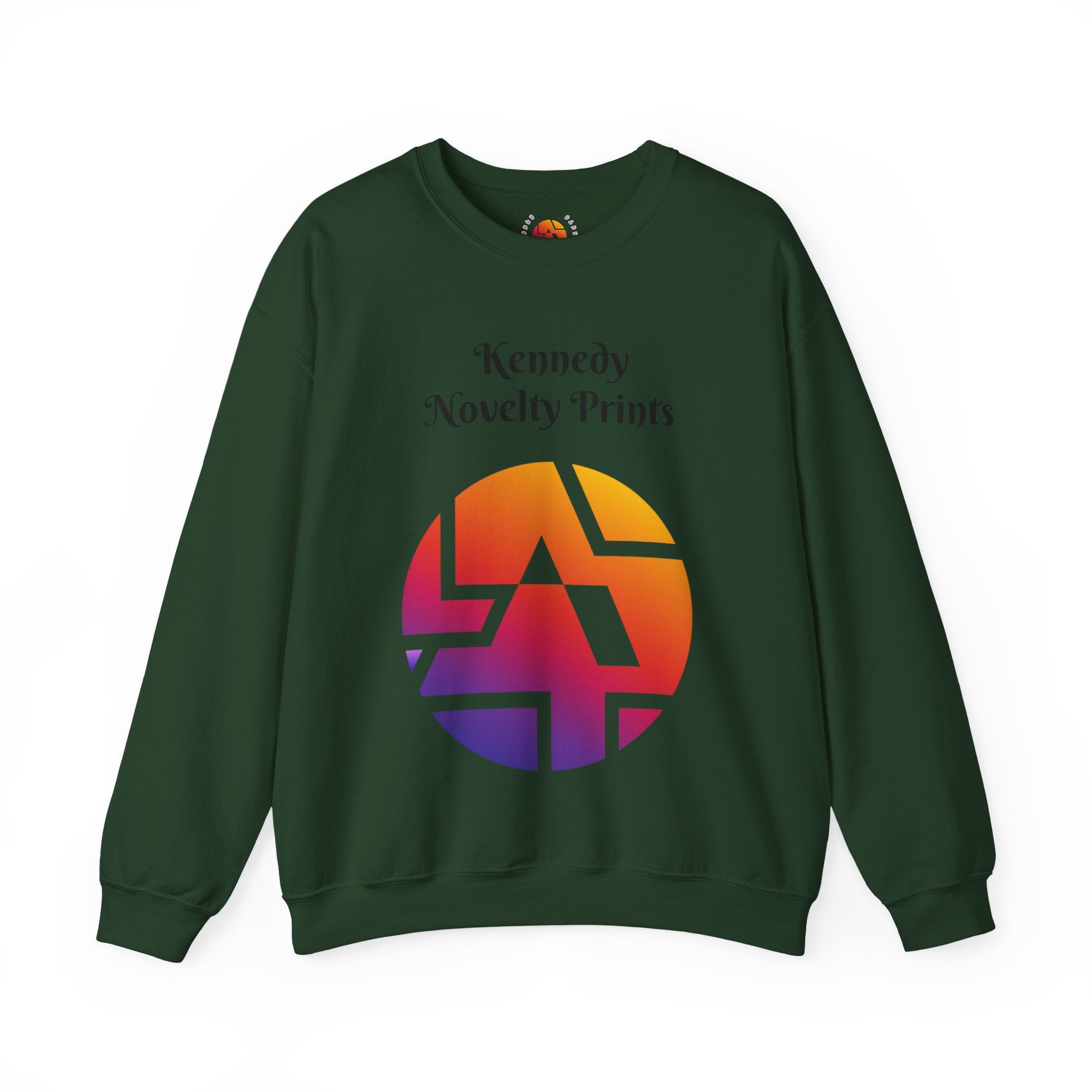 Kennedy Novelty Prints Logo Crewneck Sweatshirt- Size SM- L